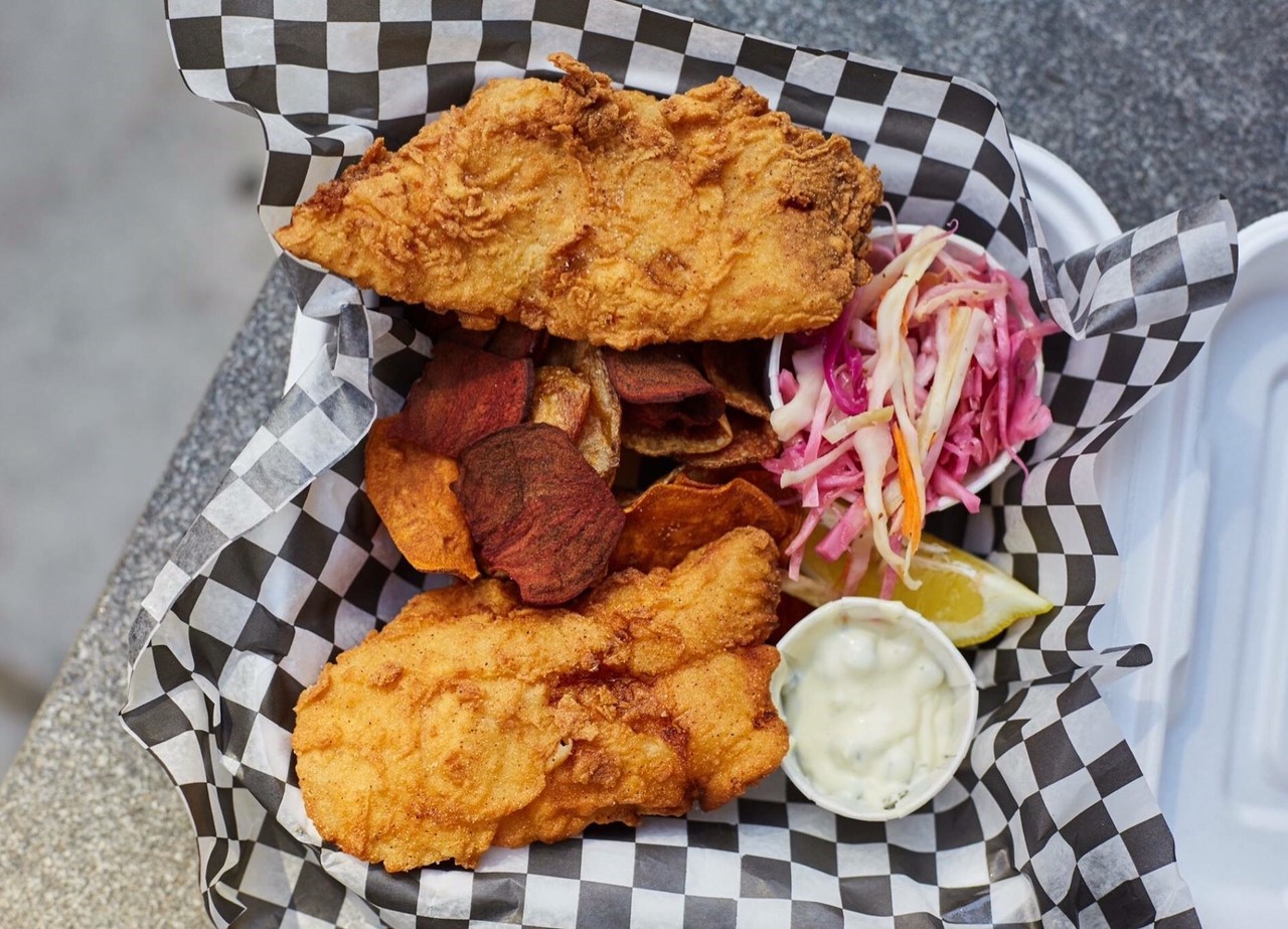 Ad Mare fish and chips